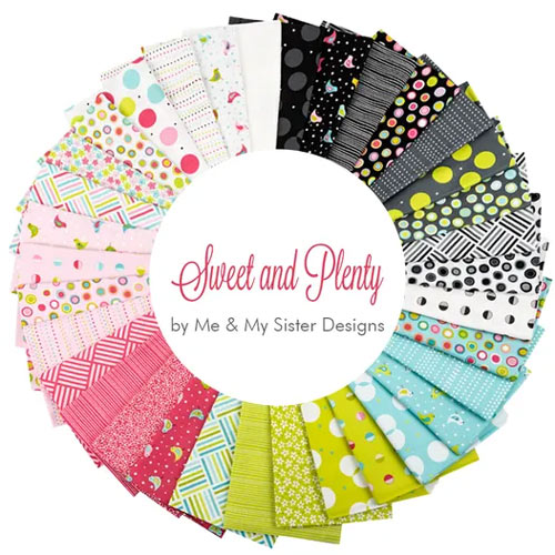 Sweet and Plenty fabric collection by Me & My Sister Designs for Moda