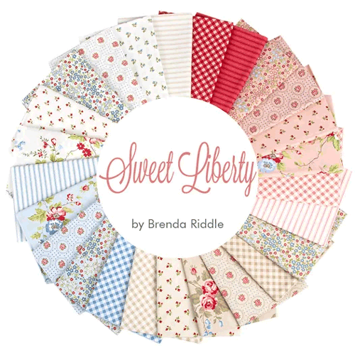 Sweet Liberty fabric collection by Brenda Riddle Designs for Moda