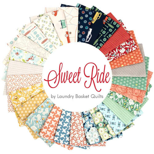 Sweet Ride fabric collection by Laundry Basket Quilts for Andover