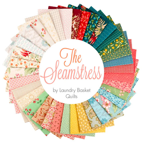 The Seamstress fabric line by Laundry Baskets Quilts for Andover Fabrics