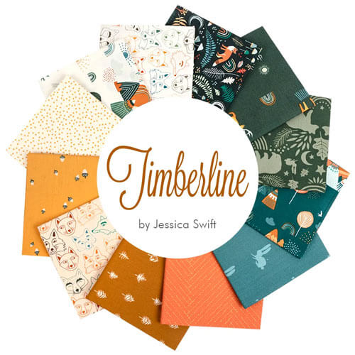 Timberline fabric collection by Jessica Swift for Art Gallery Fabrics