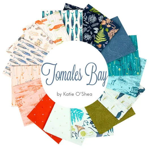 Tomales Bay fabric collection by Katie O'Shea for Art Gallery Fabrics