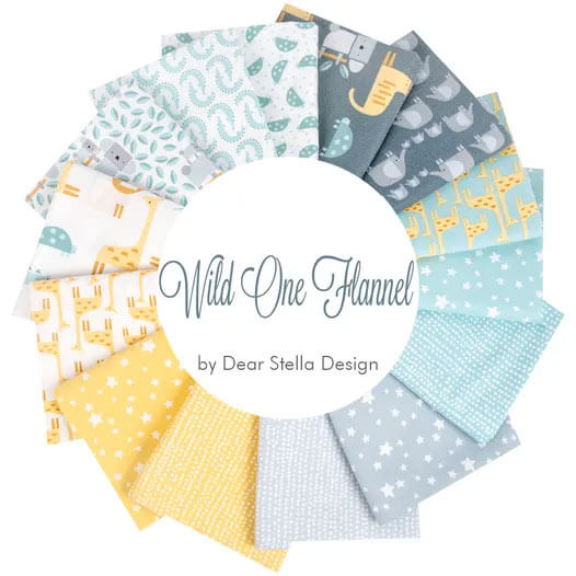 Wild One Flannel fabric collection by  for Dear Stella