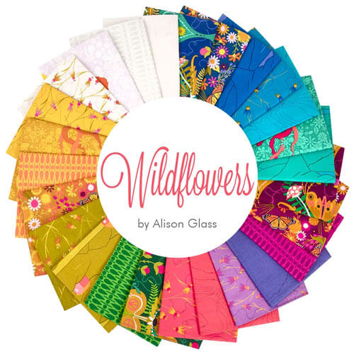 Wildflowers fabric collection by Alison Glass for Andover