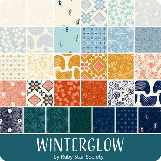 Winterglow fabric collection by Ruby Star Society