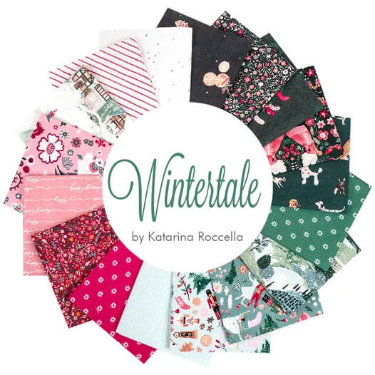 Wintertale fabric collection by Katarina Roccella for Art Gallery Fabrics