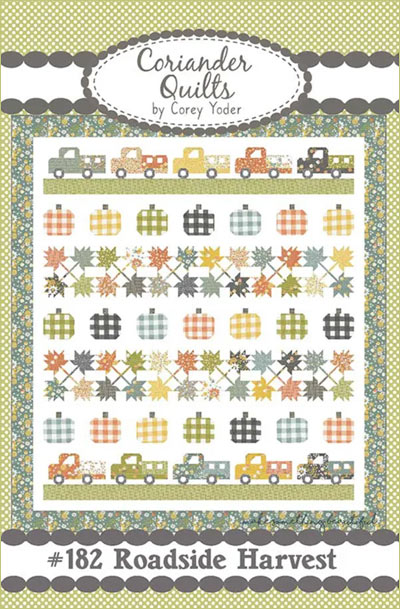 Roadside Harvest quilt pattern by Coriander Quilts