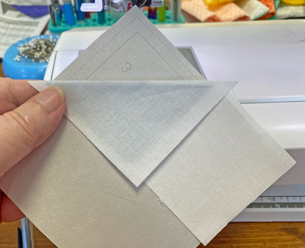 With RST, layer a #3 to #2