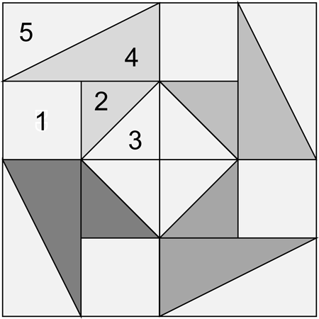 Fancy Foot quilt block design Fancy Foot quilt block design