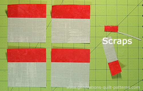 The finished side units The finished side units