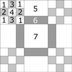 Five Patch quilt block design Five Patch quilt block design