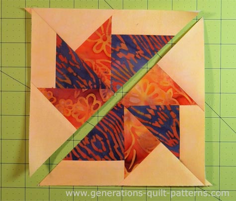 Two joined pairs of Flying Kite units