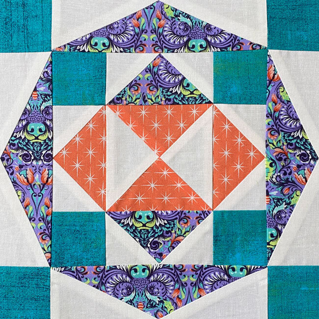 The Fort Knox quilt block tutorial begins here
