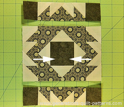 Press the short border SA toward the center unit Press the short border SA toward the center unit