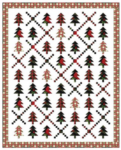 Complimentary Download for Holiday Forest by Wendy Sheppard for Michael Miller