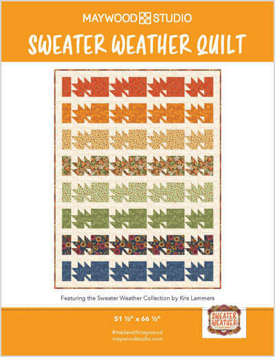 Complimentary Download for Sweater Weather Quilt by Maywood Studio