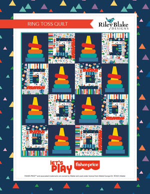 Complimentary Download for Ring Toss Quilt by Riley Blake Designs