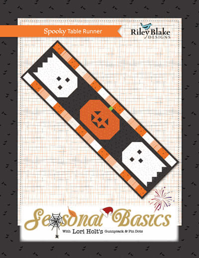 Complimentary Download for Spooky Table Runner by Lori Holt for Riley Blake