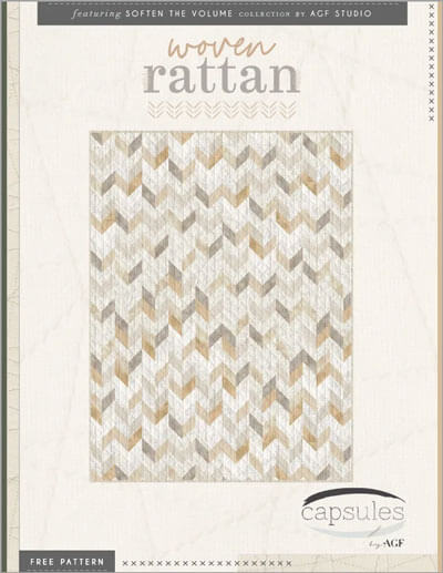 Complimentary Download for Woven Rattan by AGF Studio for Art Gallery Fabrics