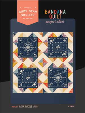 Complimentary Download for Bandana, finishes 60" square