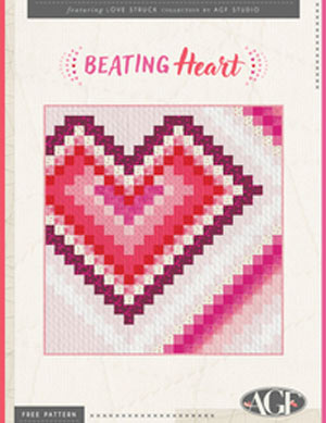 Complimentary Download for Beating Heart by  for Art Gallery Fabrics