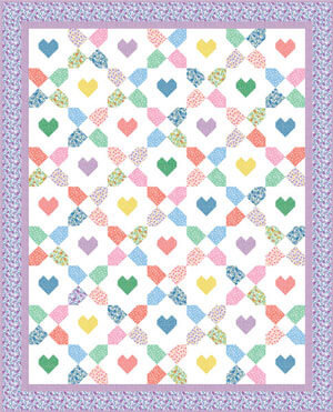 Complimentary Download for Blossoms and Hearts by Ariga Wilson for Robert Kaufman