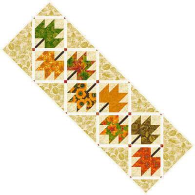 Complimentary Download for Celebrate Fall Runner by Elise Lea for RK for Robert Kaufman