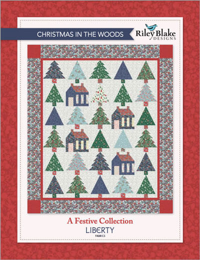 Complimentary Download for Christmas in the Woods by Riley Blake Designs and Liberty Fabrics for 