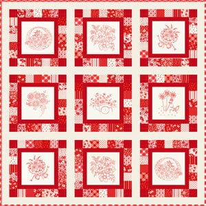 Complimentary Download for Daisy's Garden by Elise Lea for RK for Robert Kaufman