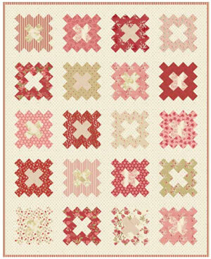 Complimentary Download for Dear One by Edyta Sitar, finishes at 45&#188;” x 55&#190;”