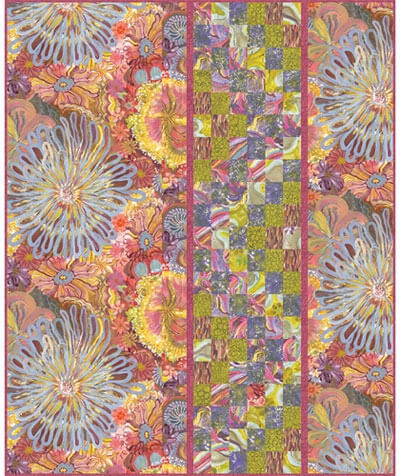 Evening Breeze quilt pattern by Kerri Thomson