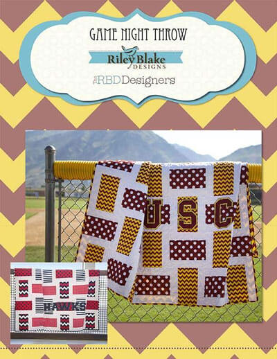 Game Night quilt pattern by The RBD Designers