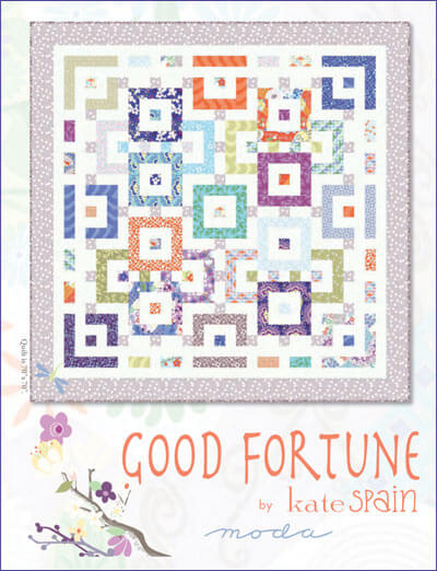 Good Fortune quilt pattern by Kate Spain