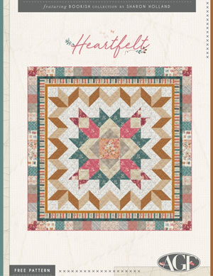 Complimentary Download for Heartfelt by Maureen Cracknell, 63” square