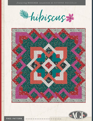 Complimentary Download for Hibiscus by AGF Studio, 80” square