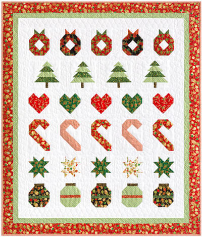 Complimentary Download for Holiday Gala Wall Hanging by Ariga Mahmoudlou for RK for Robert Kaufman