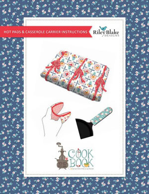 Complimentary Download for Hot Pads and Casserole Carrier Instructions by Lori Holt