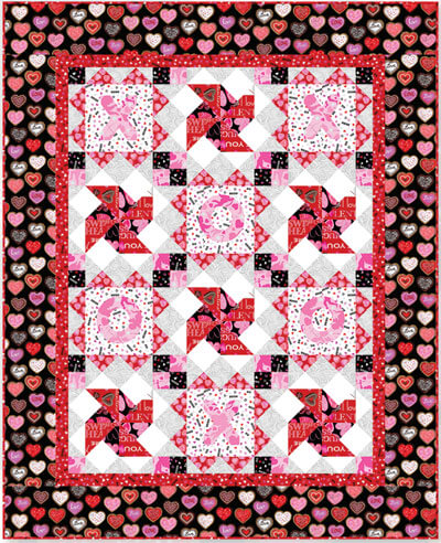 Complimentary Download for Hugs & Kisses by Heidi Pridemore for 