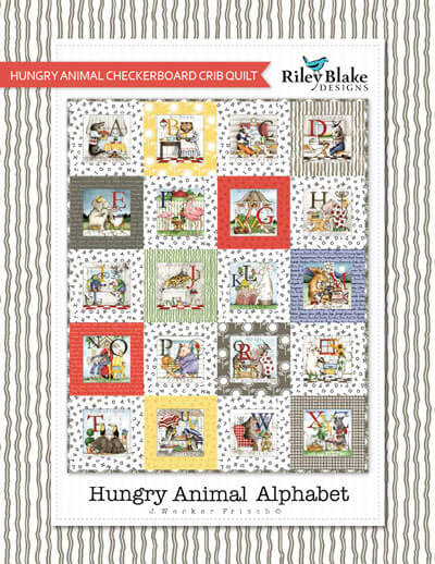Hungry Animal Checkerboard quilt pattern by J Wecker Frisch