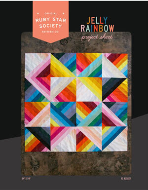 Complimentary Download for Jelly Rainbow by Rashida Coleman-Hale, 54" square