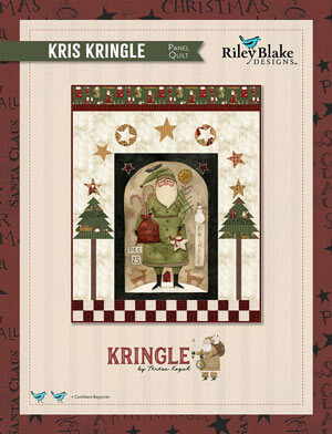 Complimentary Download for Kris Kringle Panel Quilt by RBD Designers for Riley Blake