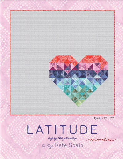 Latitude by Kate Spain for Moda, 70" square