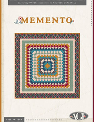 Complimentary Download for Memento by   for Art Gallery Fabrics