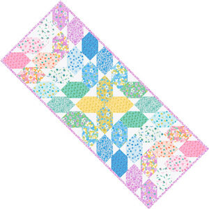 Complimentary Download for Mini Petals Runner by Ariga Wilson for RK for Robert Kaufman
