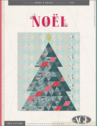 Complimentary Download for Noel by Art Gallery Fabrics, 76" x 96"
