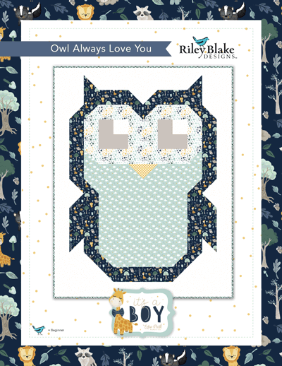 Complimentary Download for Owl Always Love You by  for Riley Blake