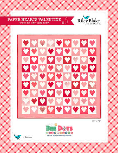 Complimentary Download for Paper Hearts Valentine by Lori Holt for Riley Blake