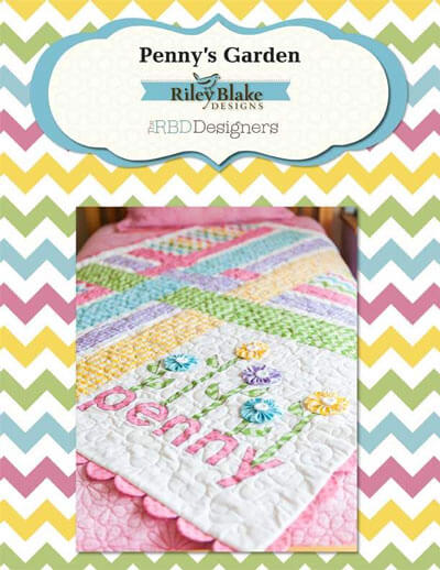 Penny's Garden quilt pattern by The RBD Designers