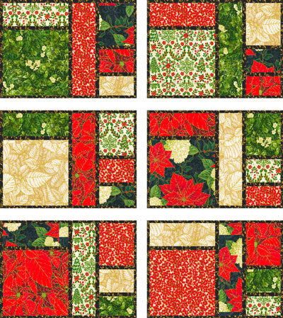Complimentary Download for Pick 6 Placemats by Elise Lea for Robert Kaufman