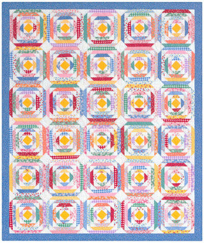 Complimentary Download for Pineapple Quilt by Darlene Zimmerman